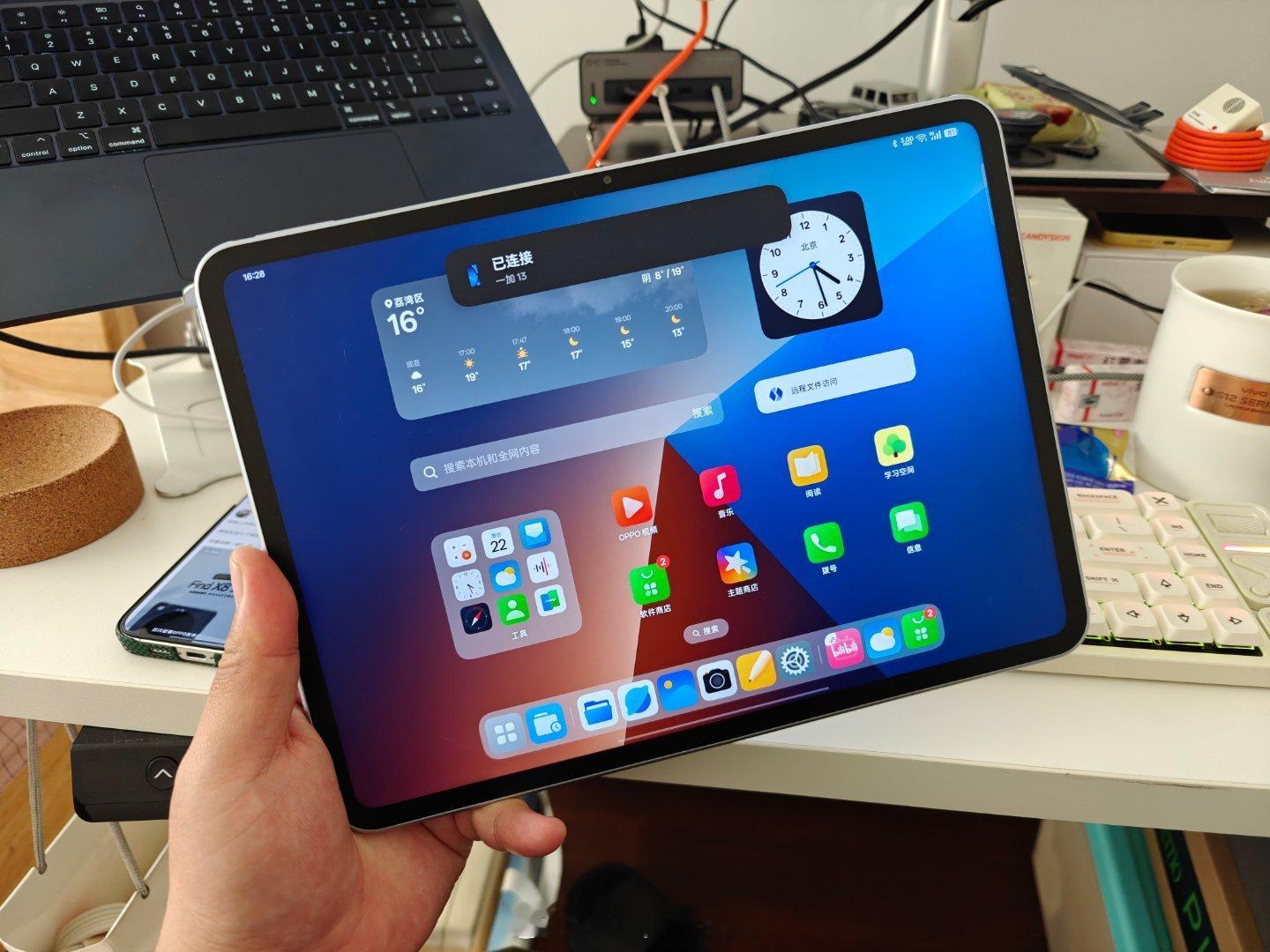 有了『跨屏互联』之后，就更爱用搭载 ColorOS15 的 OPPO Pad 3
