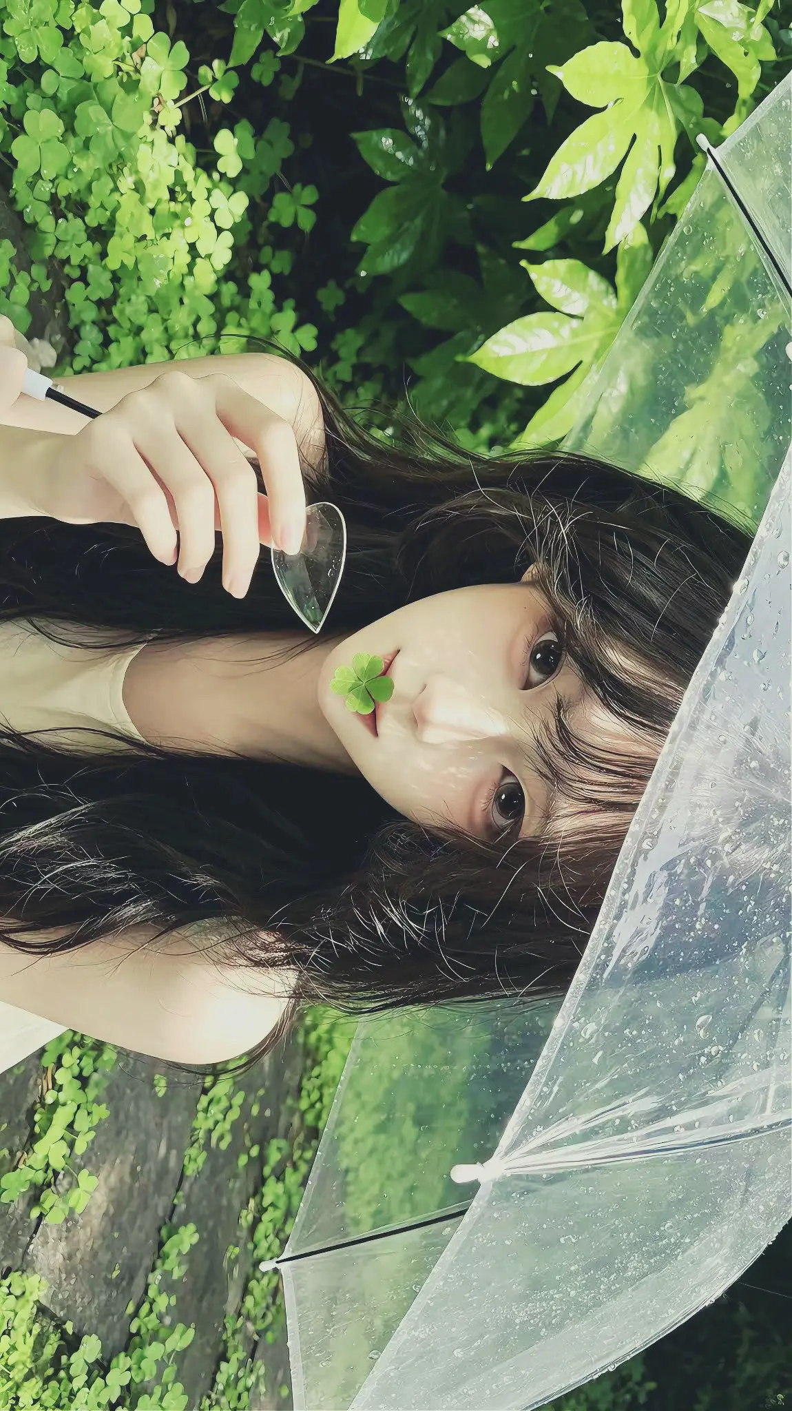 荷折叠四叶草的信語 回信在夏季🍀