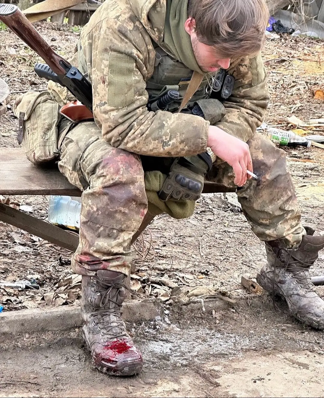 死里逃生的他，这一刻又在想些什么