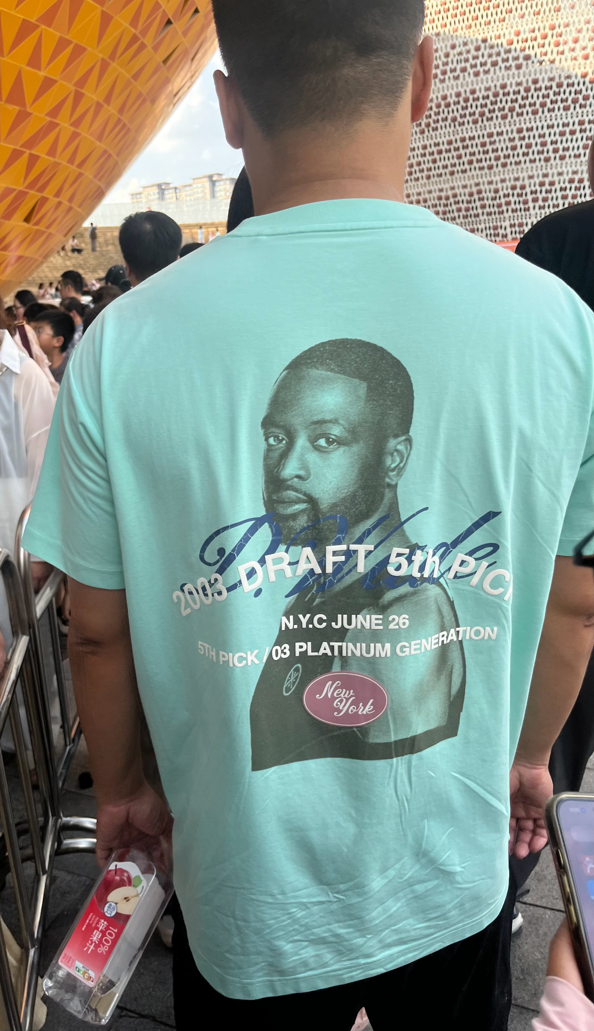 遇到一名韦德真爱粉韦德nba季前赛 ​​​
