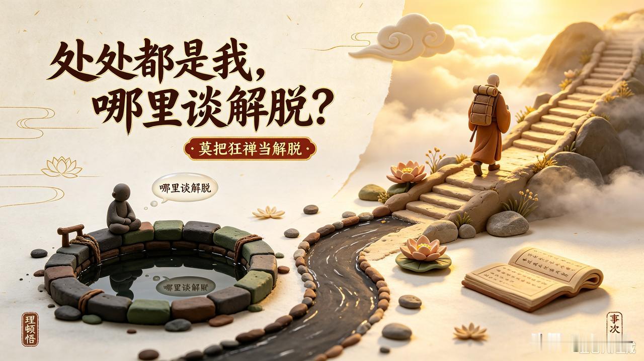 处处都是我，哪里谈解脱？——兼辨狂禅与野狐禅

有网友留言：“处处都是我，哪里谈