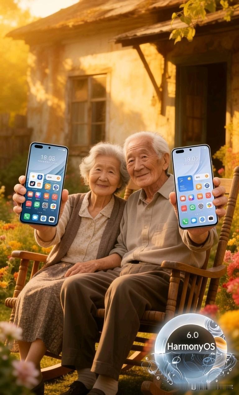 孙女万万没想到，给72岁的刘奶奶升级鸿蒙后，竟然会迎来一段“黄昏网恋”。
 
