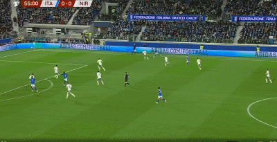 【早报】一步之遥！意大利时隔两届有望重返世界杯！【世预赛】意大利2比0北爱尔兰世