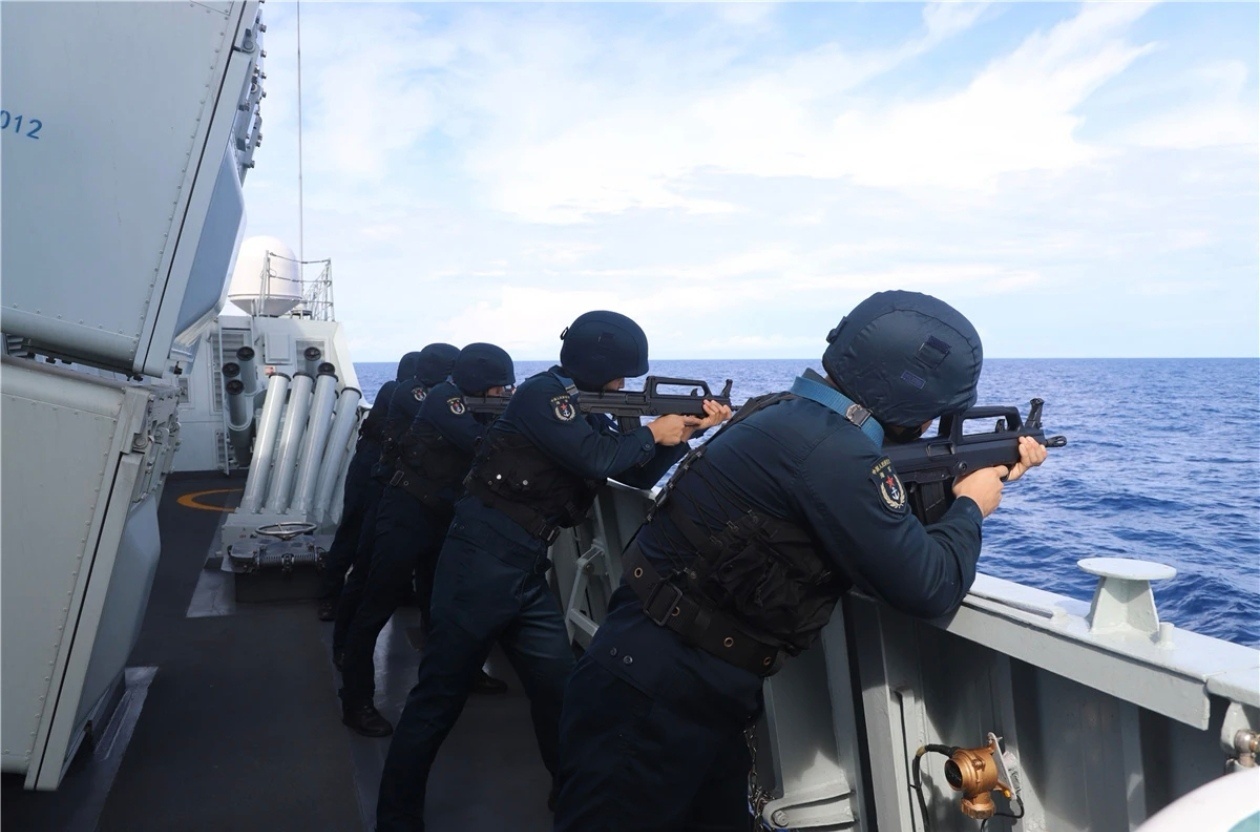 海上反无人艇训练中国海军力量烽火问鼎计划 ​​​