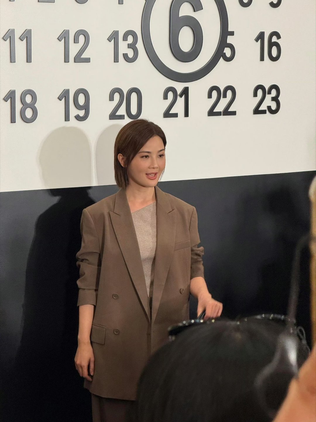 蔡卓妍线下活动生图 你觉得他的状态怎么样 ​​​