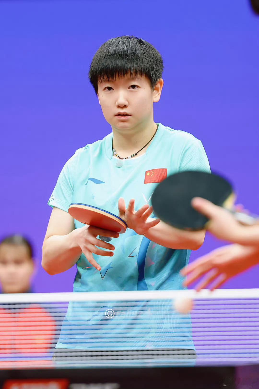 孙颖莎鼓励女性追逐热爱 感谢现役，感谢莎莎，快乐打球，健康涨球！ 