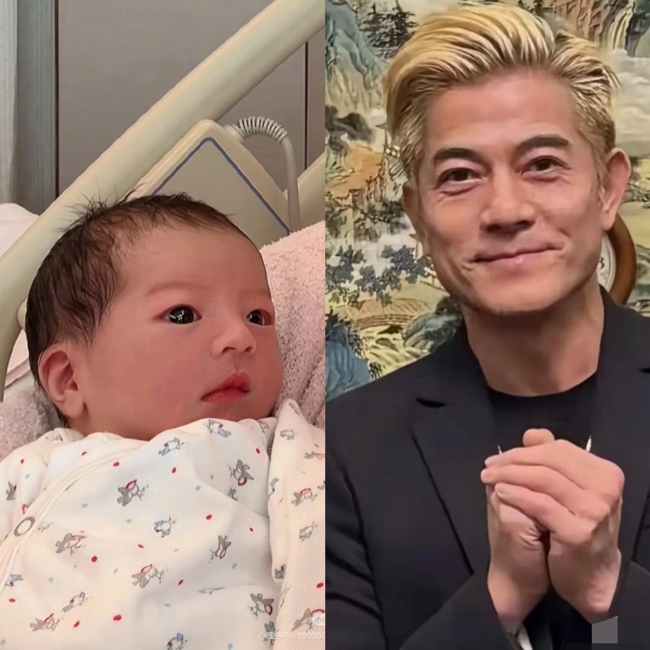一看到郭富城三胎女儿的模样

我就彻底理解了

他的女儿估计都是来报恩的，以后绝
