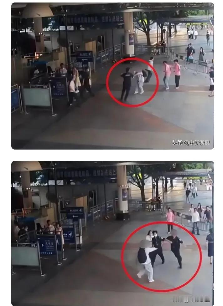 这事真的越看越让人难以理解，大学教师只因在火车站走错出口，竟遭遇安检员当众辱骂还