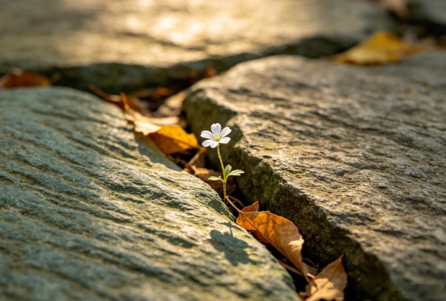 诗歌 今天分享黑塞的一首诗《小花的慰藉》。   坦然面对春去秋来、花开花落、人生