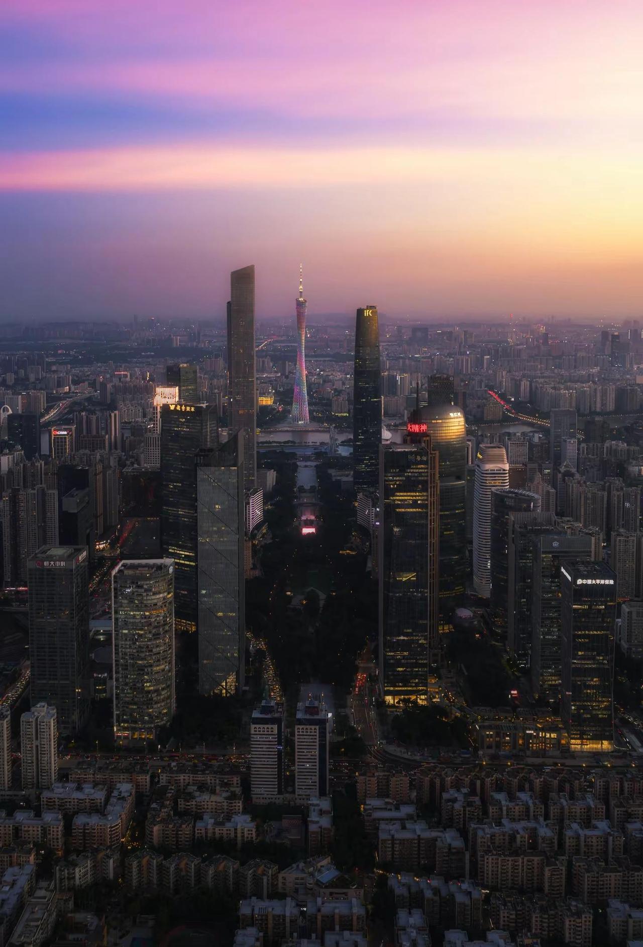 ＂千年商都，万里羊城＂这个夏天，你会选择来到广州吗广州天际线 毕业旅行 暑假旅游