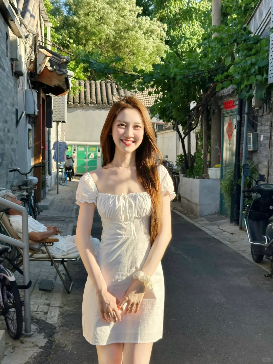迎着阳光☀️🍃