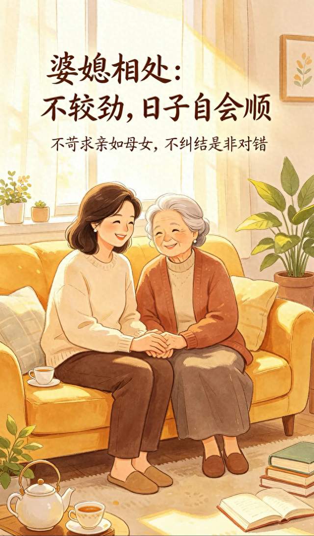 婆媳最好的相处模式，不是亲近，而是保持边界感