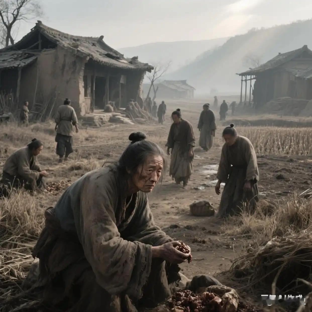古代饥荒频发，核心源于三重矛盾：
土地供需矛盾：古代农业依赖土地，人口膨胀导致人