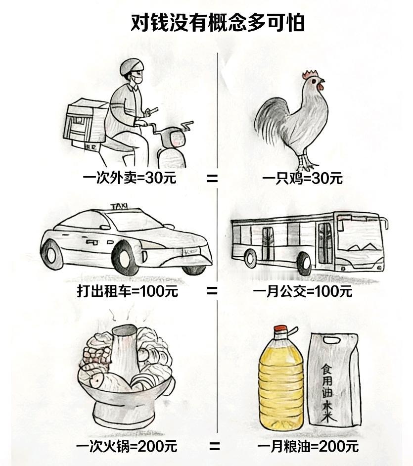 你是不是也一样，花着没概念的钱，过着没规划的生活？

现在钱存在银行，买东西刷手