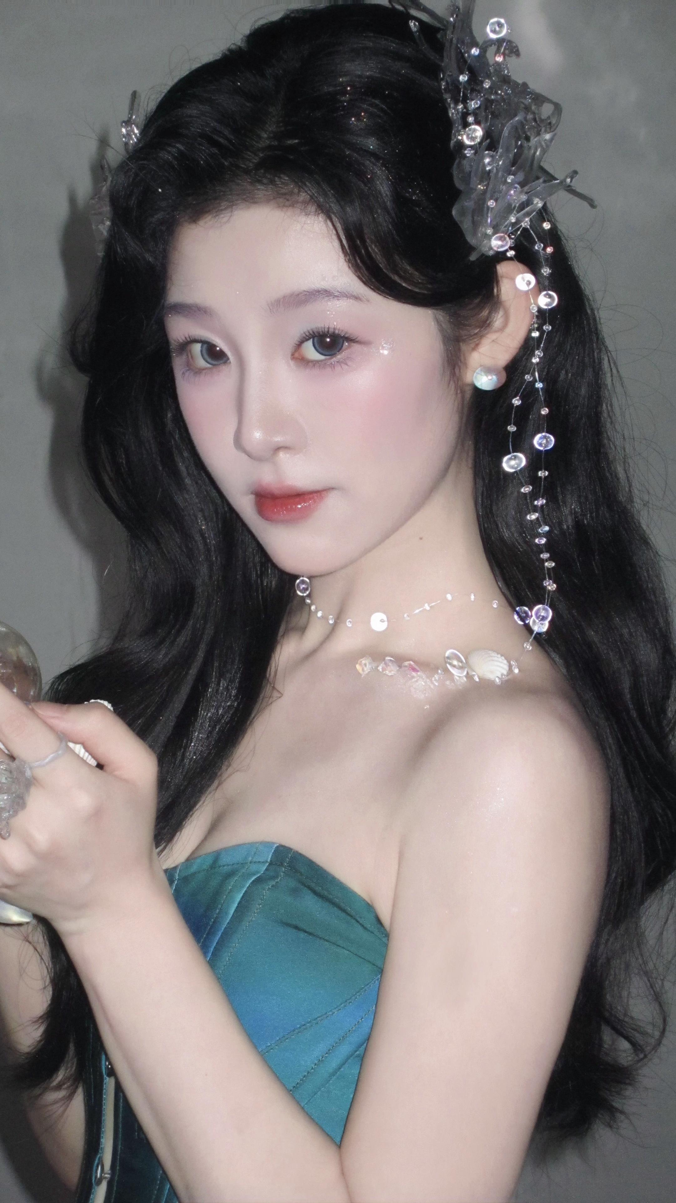 分享妆容 人鱼公主 妆造