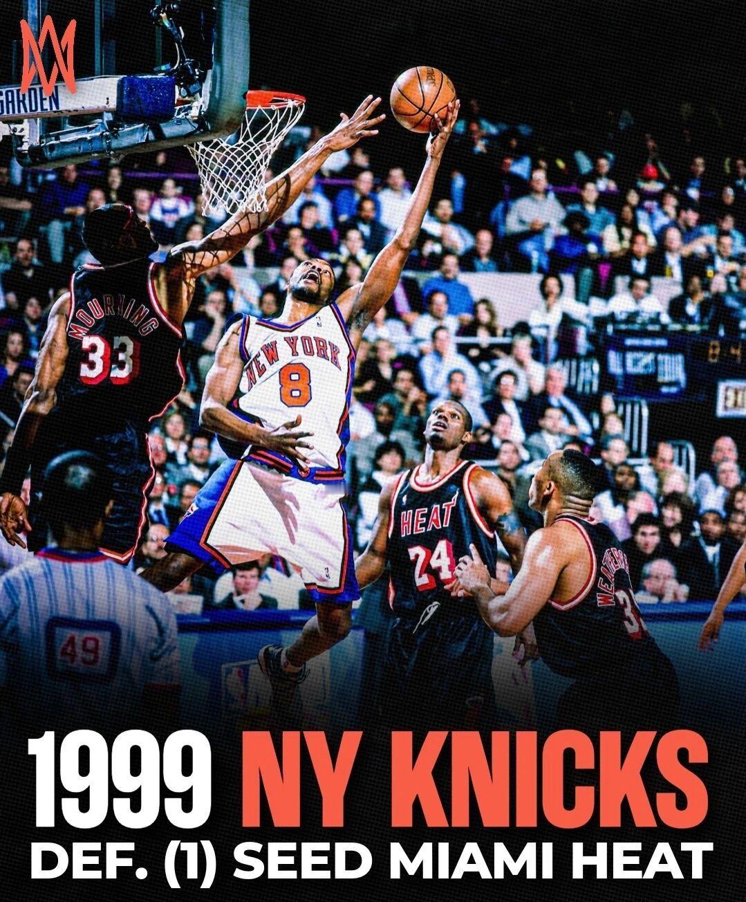 篮天下 NBA季后赛历史上的经典转折，以下克上！Images via Hoops