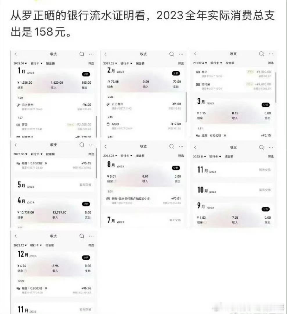 网友说两个小糊糊互蹭冷度 ，罗正一年支出158 ，你信吗？李希侃为罗正发声
