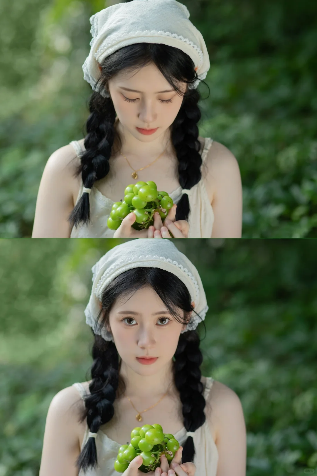 氧气感青提之恋写真🍇桂林拍照