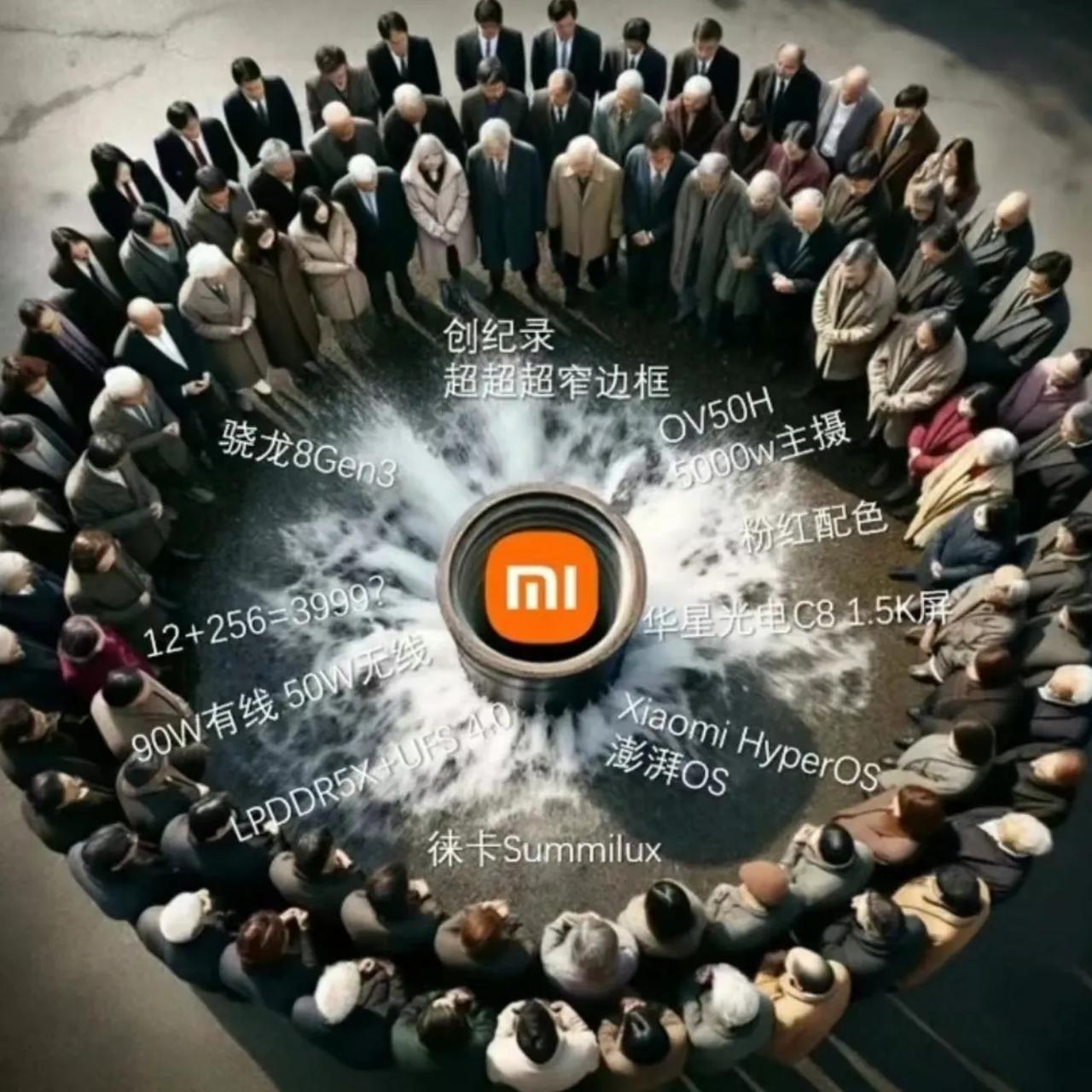 小米14目前最牛的一点，是它做到了和华为有了同等待遇。

手机还没有发售就提前预