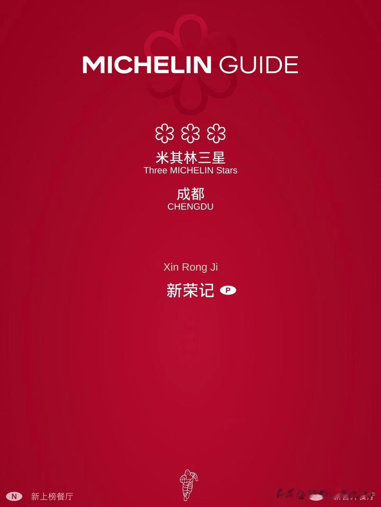 寻味蓉城｜2027成都米其林指南餐厅榜单揭晓米其林指南餐厅榜单成都美食
​恭喜获