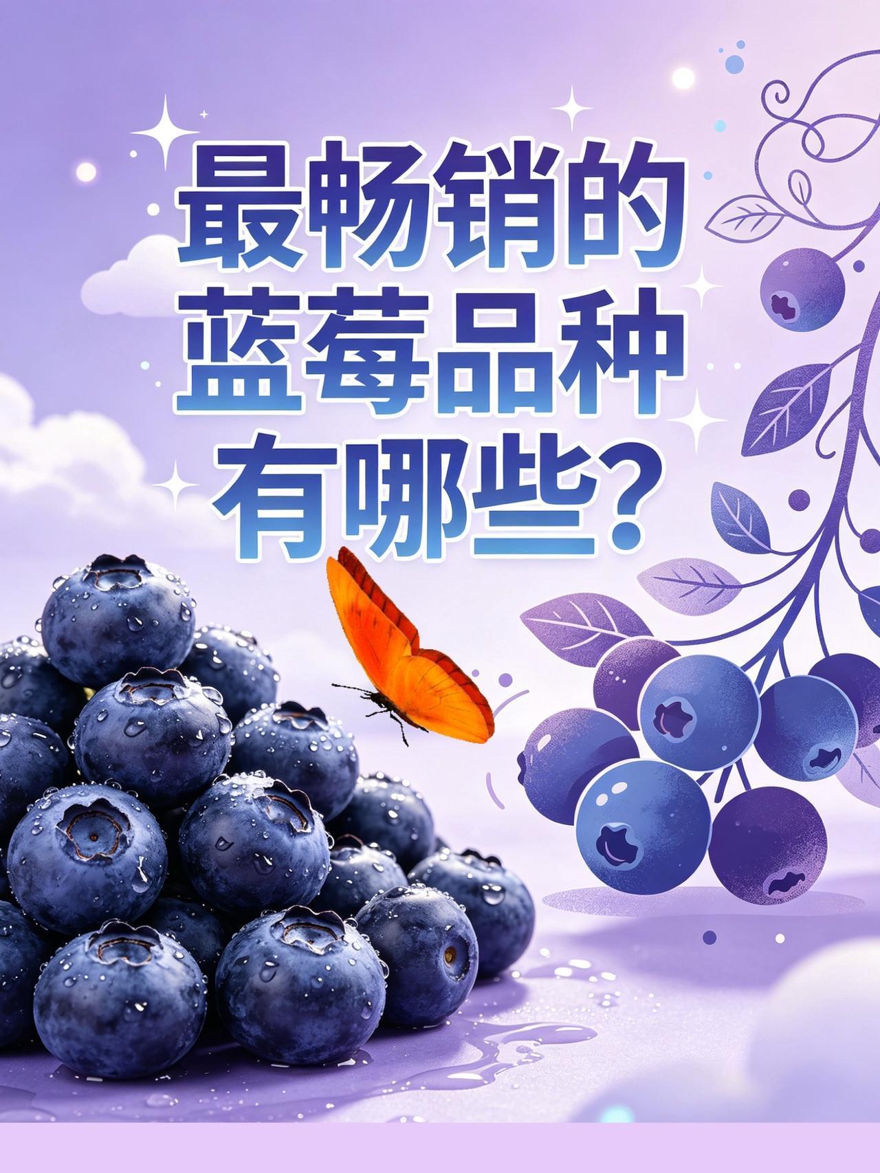 最畅销蓝莓品种来了！蓝莓种植 蓝莓品种