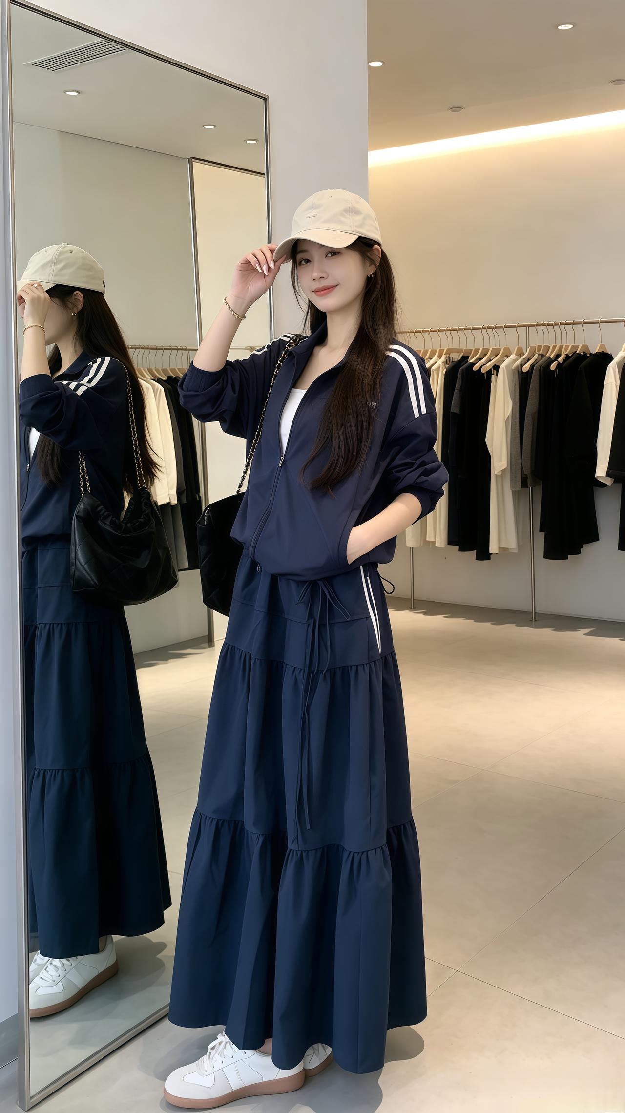 今日份韩女穿搭 韩系穿搭休闲穿搭秋季穿搭 ootd穿搭