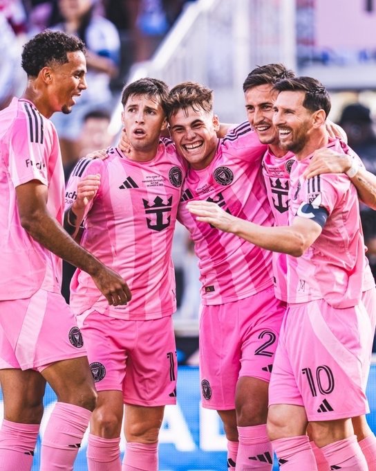 迈阿密官推｜已经过去四天了⚽⚽⚽⚽，但我们还在回味上周末的比赛🔥（俺也一样）迈