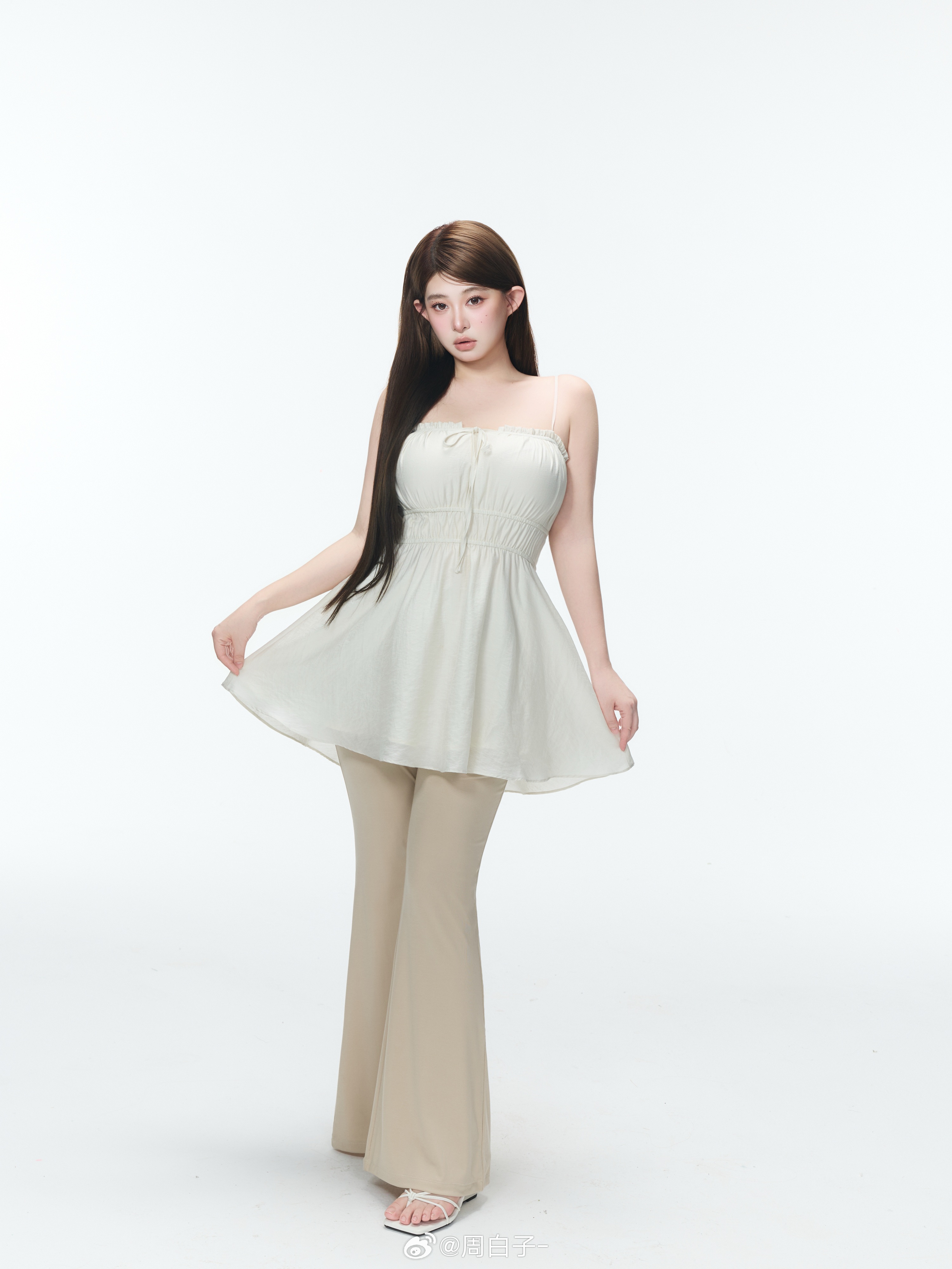 松弛感拉满懒人“糯米套装”高级亚麻灰米调色系，韩系不挑人莱赛尔面料透气不闷肤贴身