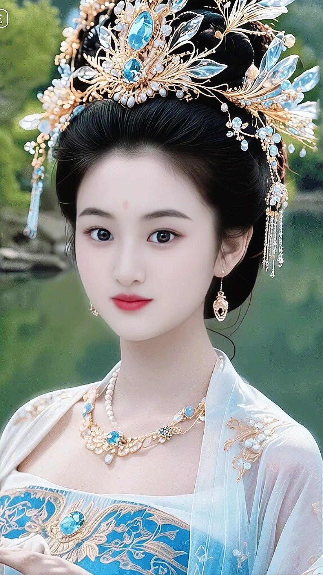 古装造型谁拍谁漂亮 古风妆容有多美 古风妆造里的东方韵 汉服 仙气飘飘