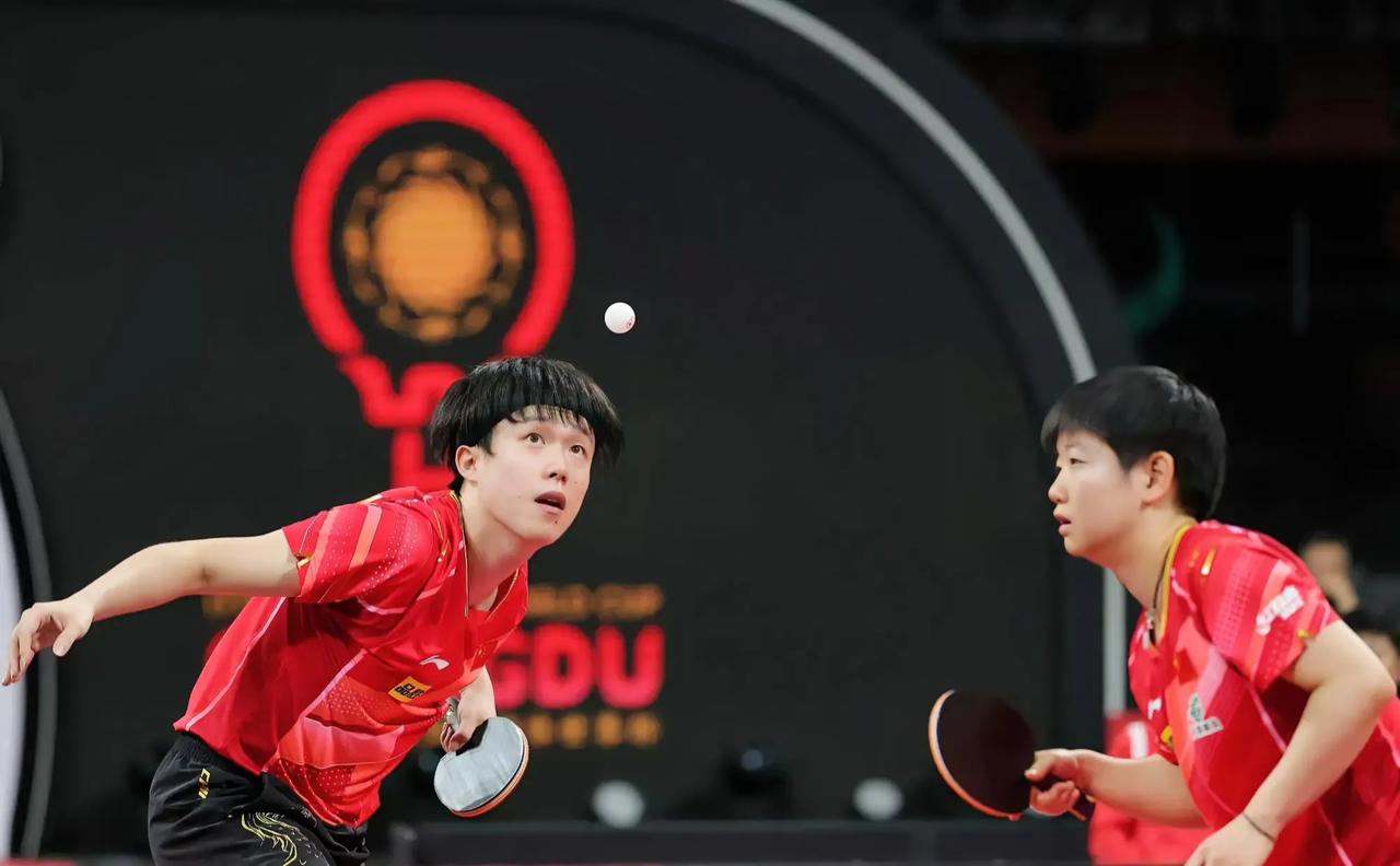 孙颖莎/王楚钦第五次混双！
#2023年成都国际乒联混合团体世界杯# 
第二阶段