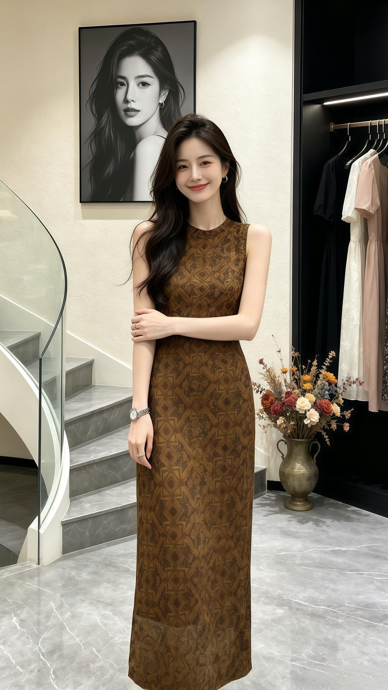 优雅的连衣裙 最高级的穿搭就是极简风 审美提升穿搭 优雅女人的衣柜 穿搭