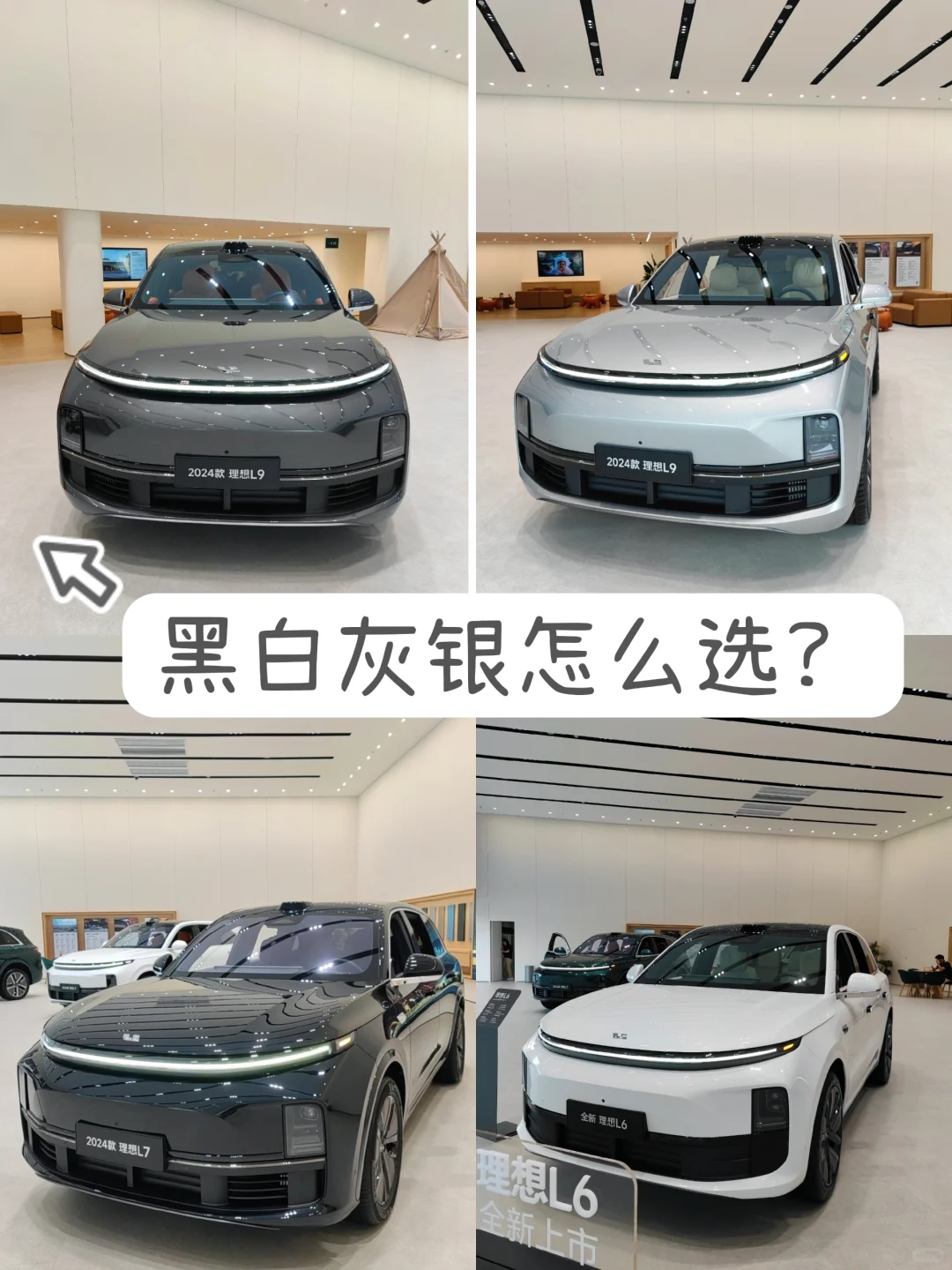 急！黑白灰银怎么选！？