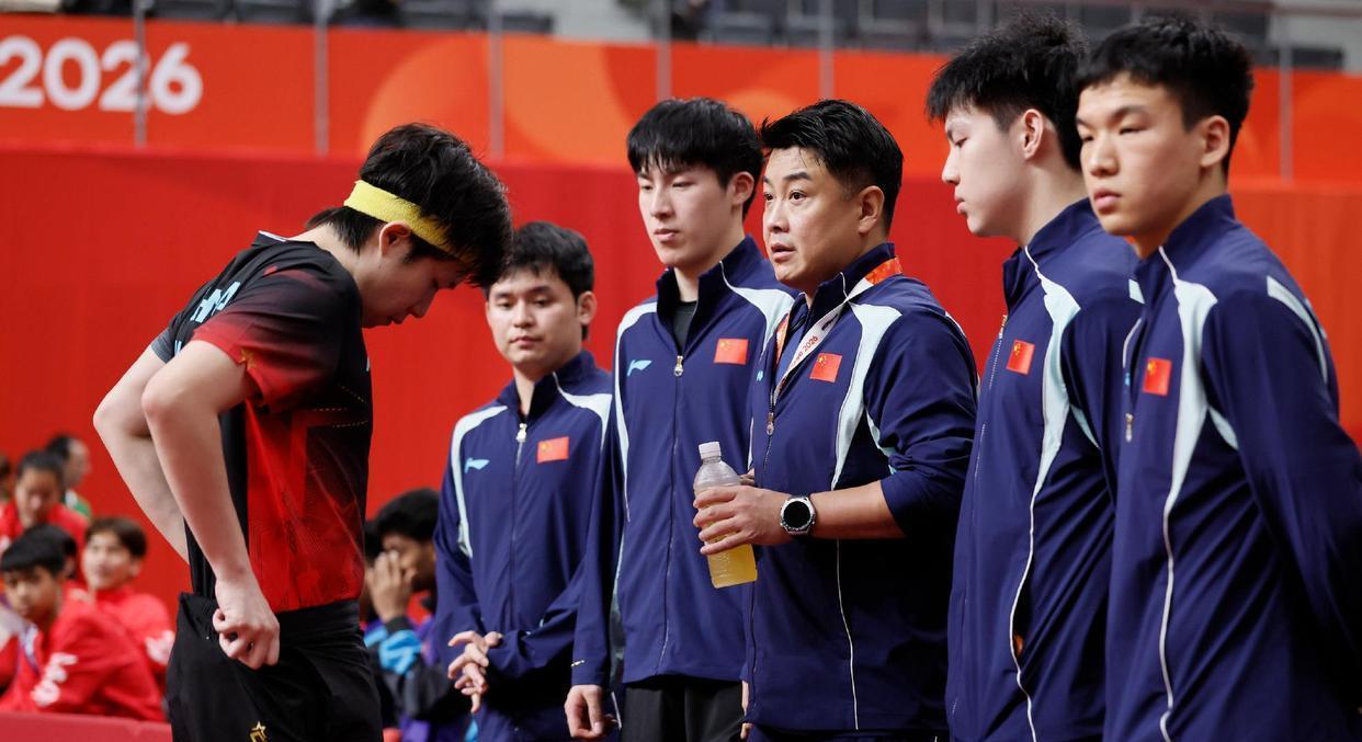 2026年9月24日名古屋亚运会乒乓球男团决赛，中国男团 2:3 输给日本，获银