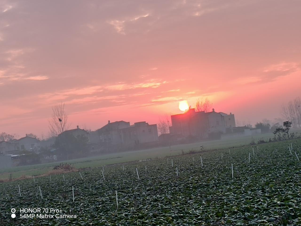 岁月赠我两鬓霜，
红尘赐我一身伤。
尝遍人间千般苦，
沧桑夕阳赏福享。