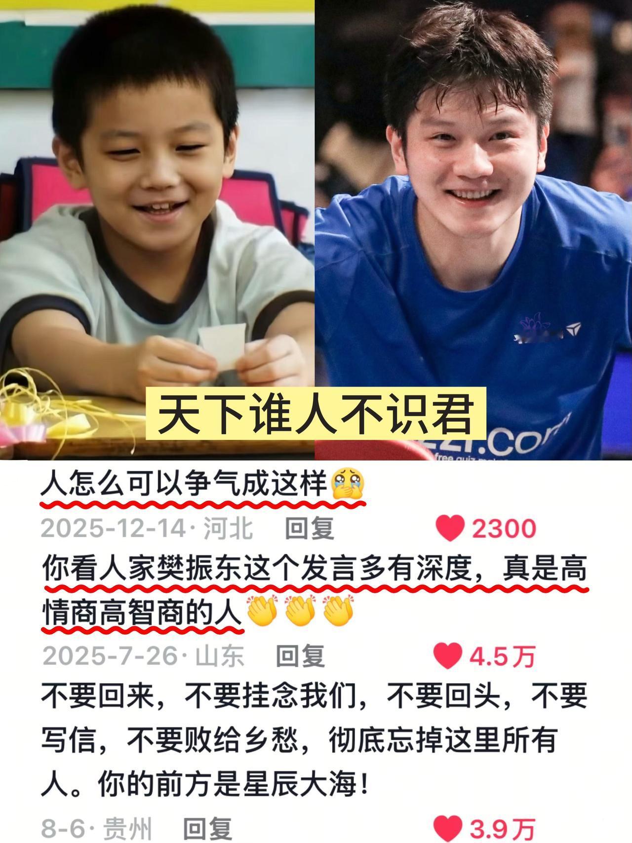 国乒小孩子，结果是乒乓球上的天才选手，一步步深究，他发现他如此值得！
比赛上的精