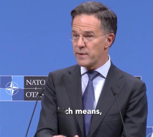 北约秘书长吕特12日表示：“俄罗斯的长期威胁是存在的，顺便说一句，我们也不应该对