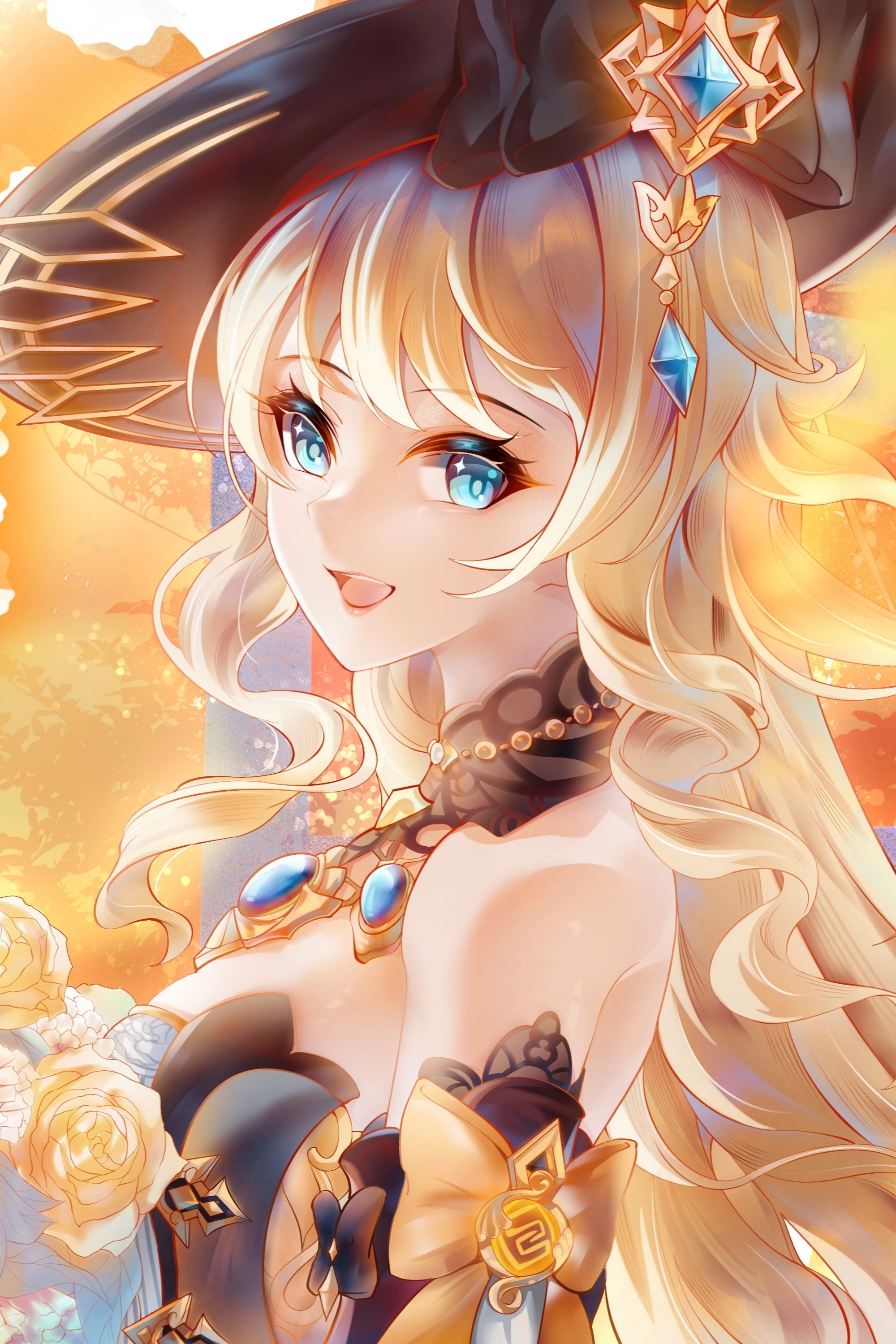 #原神4.3版本# 【娜维娅】自由盛放，明媚的野蔷薇！画师：*已授权转载 ​​​