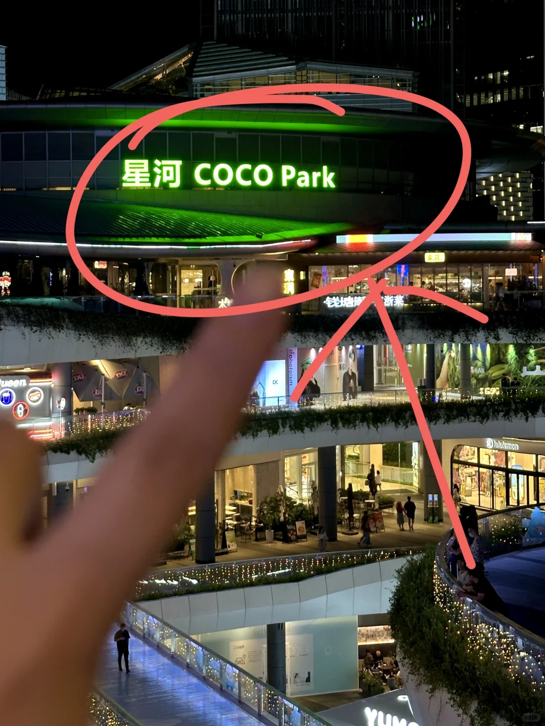 深圳来福田coco park ！记住这个位置！