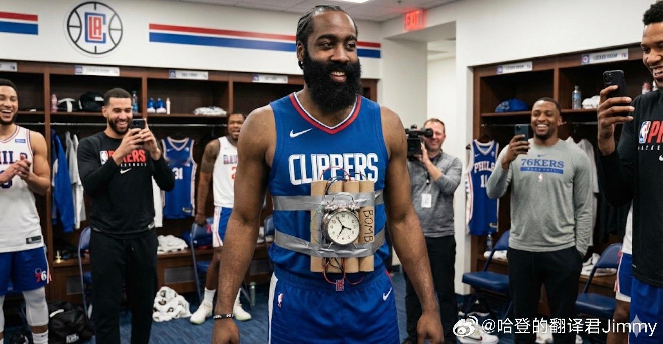 船媒：就算詹姆斯·哈登胸前绑着炸弹走进更衣室，把全队都炸死，我也不会怪他一丝一毫