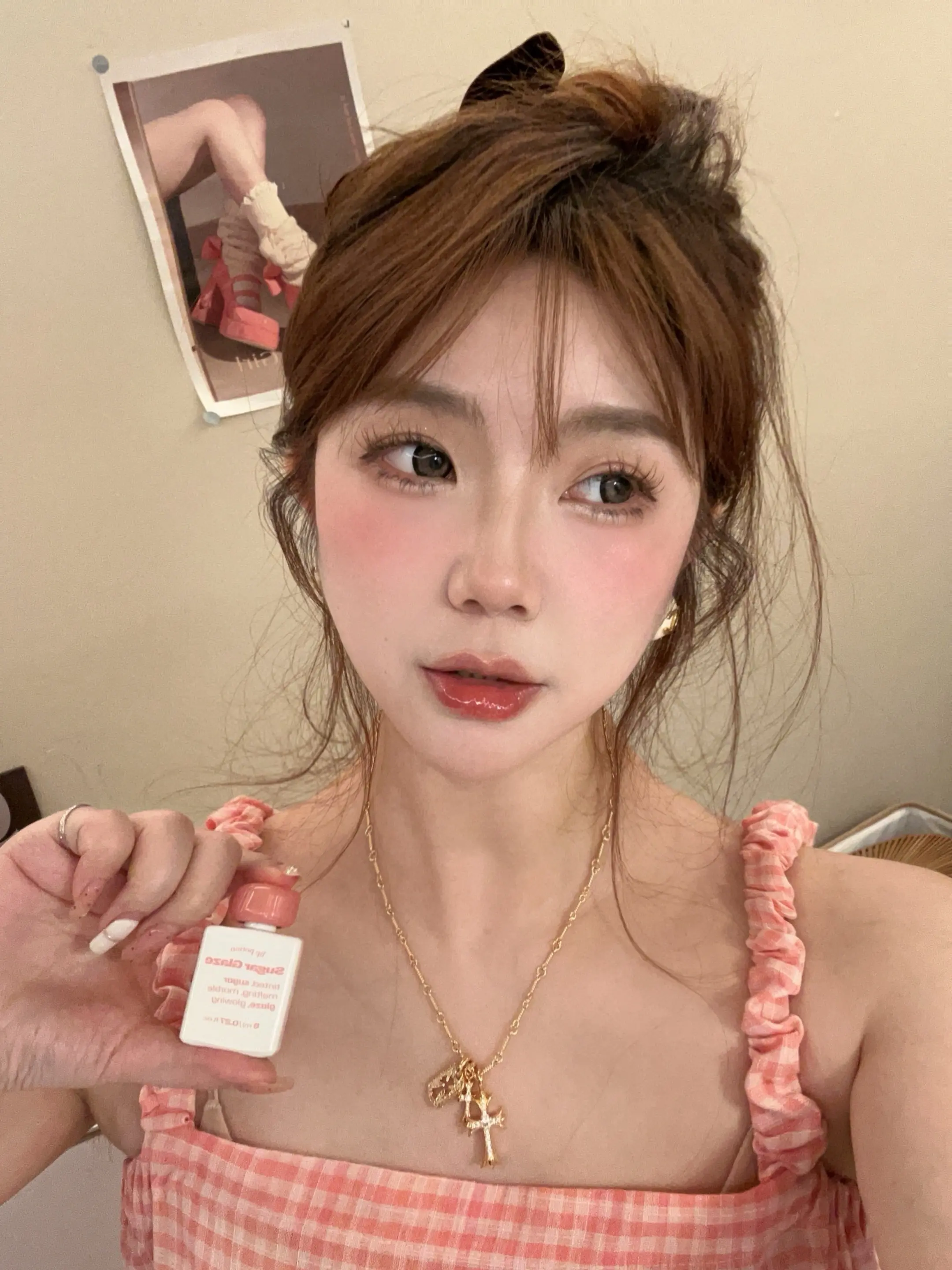 韩国的肉毒毒开始起效了😁。
