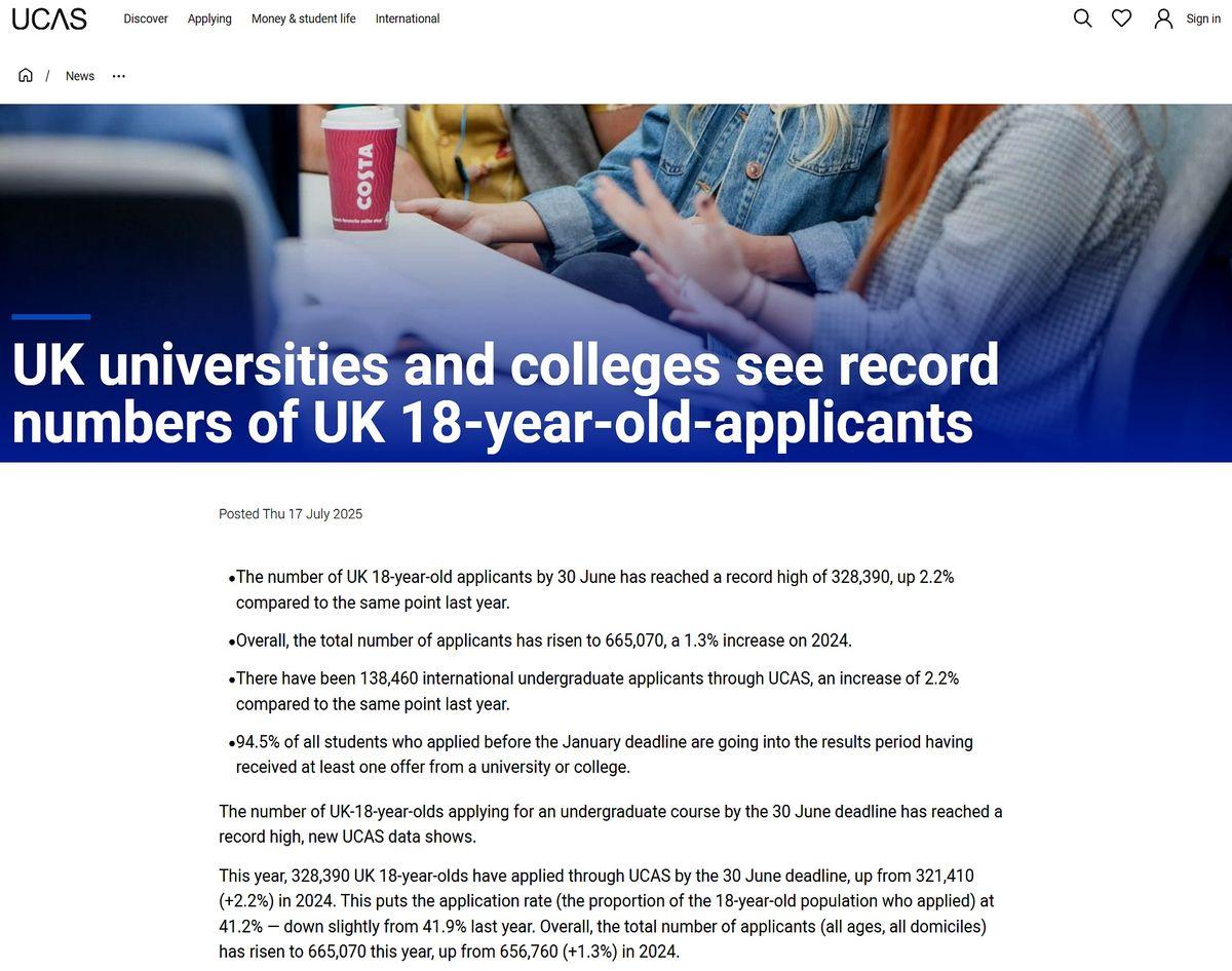 3万中国学生挤爆英国本科！

比去年再涨10%，卷到天花板。

伦敦一年35万，