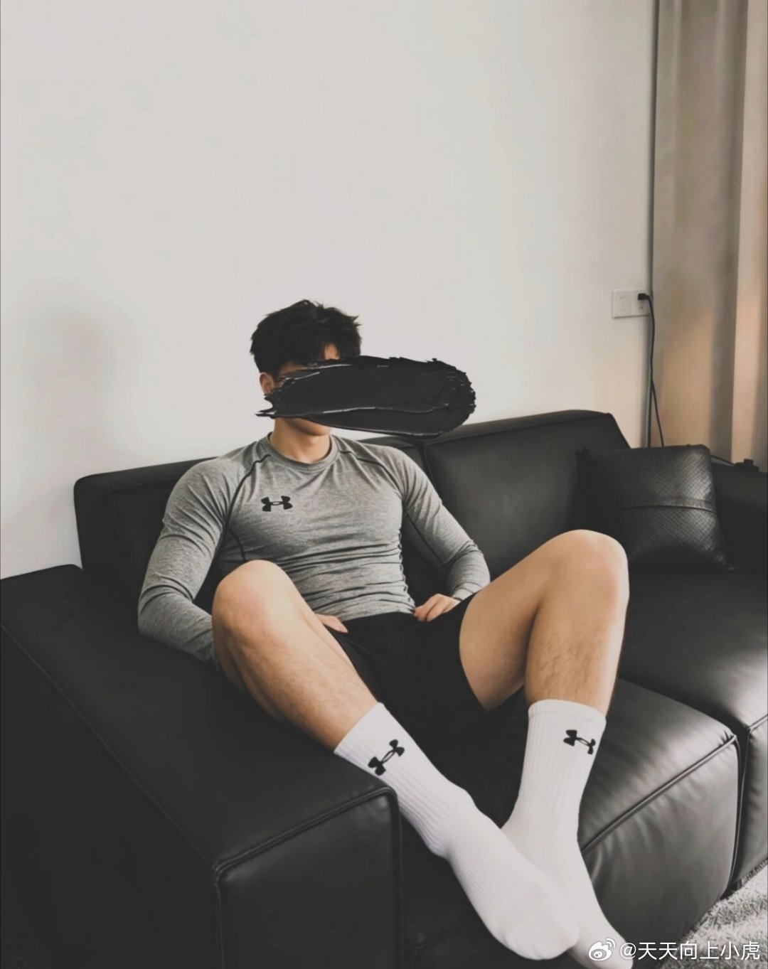 博主称内蒙人没有身材焦虑男人，身材还是应该好点。加油吧少年。 