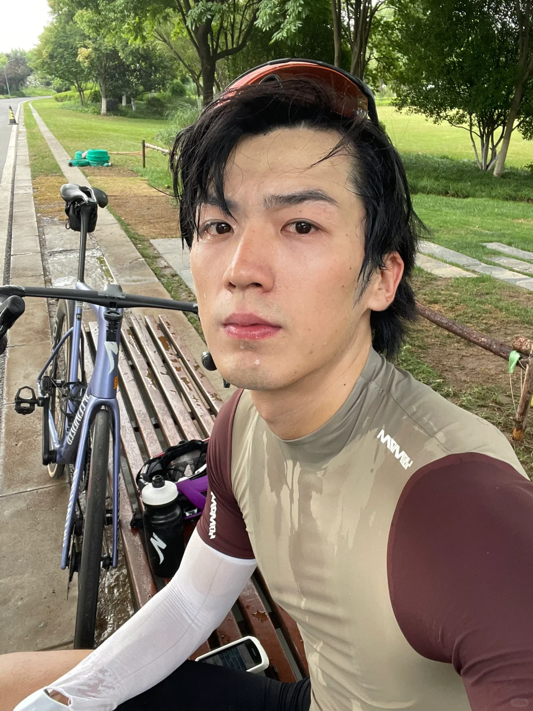 江心洲逆时针绕圈