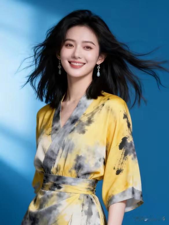 元气满满的一天，从灿烂的笑容开始！😊✨