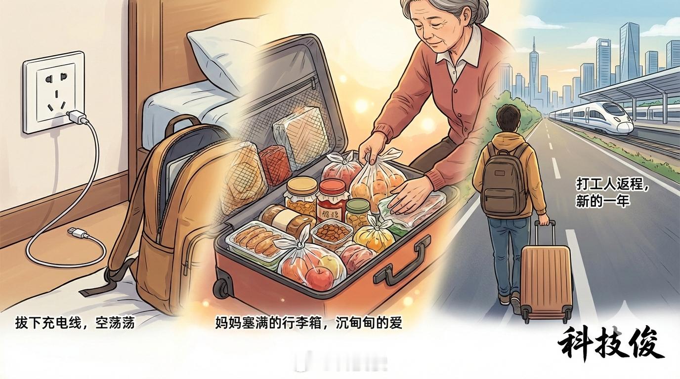 充电器一拔又是一年刚把老家床头的充电线拔下来塞进背包，心里那股失落感瞬间就上来了