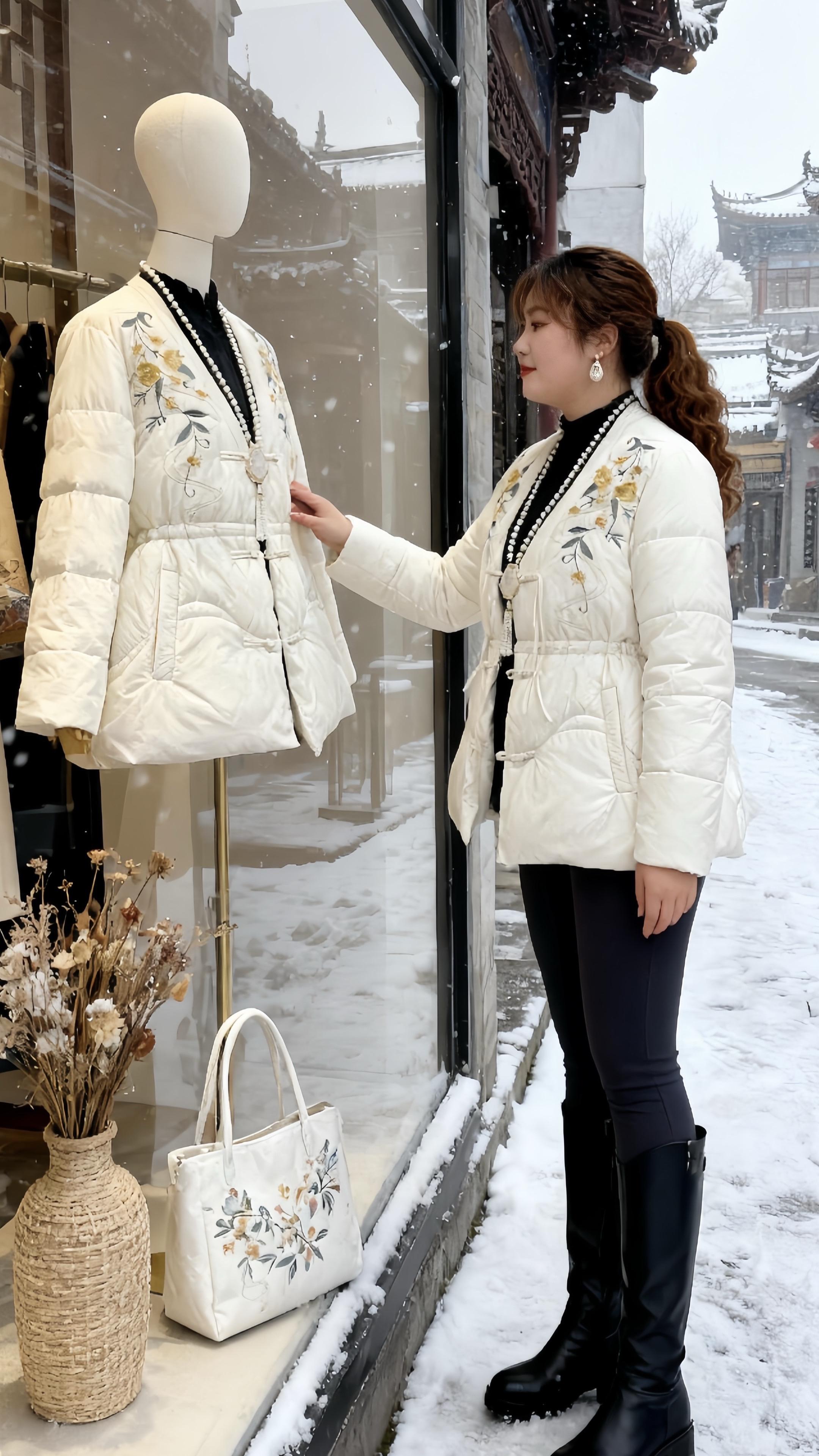 大码女装 时装穿搭 女装时尚穿搭 减龄气质 时尚休闲穿搭