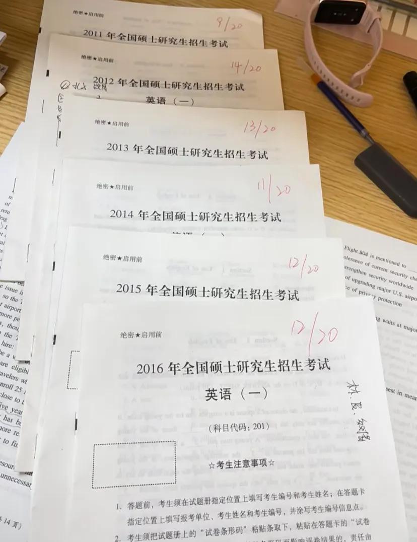 离谱...这种我还想考70...
阅读 还有救吗 #考研英语