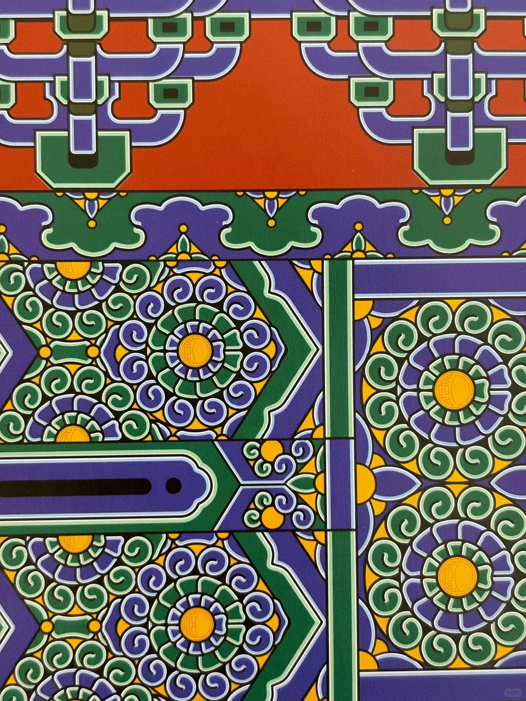 旋子彩画🎨故宫建筑的细节之美