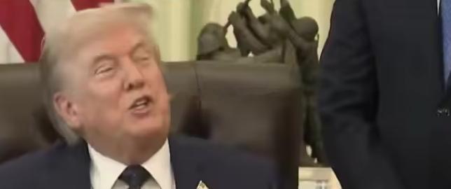 在接受采访时，特朗普和卢比奥回应了意大利取代伊朗参加世界杯的话题。此前，特朗普的