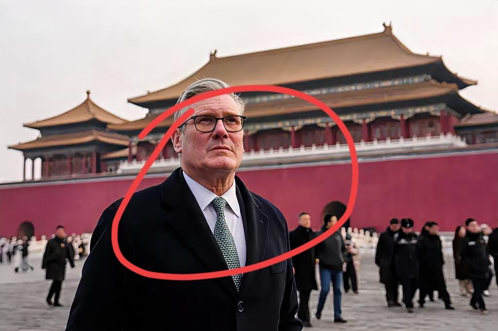 斯塔默到紫禁城打卡,目睹已有600多年历史的宏伟建筑,斯塔默驻足观看,肃然起敬,